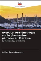 Adrian Bueno Junquero - Exercice herméneutique sur le phénomène pétrolier au Mexique