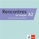 Rencontres en français A2, 2 Audio-CDs (Livre audio)