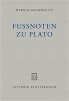 Werner Beierwaltes - Fußnoten zu Plato