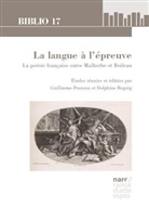 Guillaume Peureux, Reguig, Delphine Reguig - La langue à l'épreuve