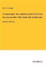 Budge, Prof Dr Budge - Verhandlungen des naturhistorischen Vereines der preussischen Rheinlande und Westphalens