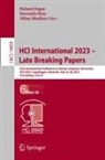 Helmut Degen, Abbas Moallem, Stavroula Ntoa - HCI International 2023 - Late Breaking Papers