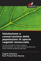 Ravi Prasad Rao Boyina, Sugali Salamma - Valutazione e conservazione delle popolazioni di specie vegetali minacciate