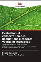 Ravi Prasad Rao Boyina, Sugali Salamma - Évaluation et conservation des populations d'espèces végétales menacées