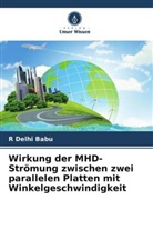 R Delhi Babu, R. Delhi Babu - Wirkung der MHD-Strömung zwischen zwei parallelen Platten mit Winkelgeschwindigkeit