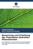 Ravi Prasad Rao Boyina, Sugali Salamma - Bewertung und Erhaltung der Population bedrohter Pflanzenarten