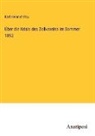 Karl Heinrich Rau - Über die Krisis des Zollvereins im Sommer 1852