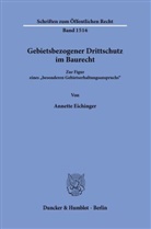 Annette Eichinger - Gebietsbezogener Drittschutz im Baurecht.