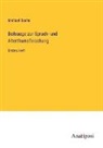 Michael Sachs - Beitraege zur Sprach- und Alterthumsforschung