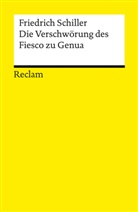 Friedrich Schiller, Alexander Kosenina, Alexander Košenina - Die Verschwörung des Fiesco zu Genua