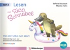 Stefanie Drecktrah, Mareike Hahn - Lesen mit Rico Schnabel, Heft 2: Von der Silbe zum Wort - silbierte Ausgabe, für Bookii