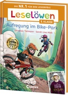 Christian Tielmann, Sarah-Lisa Hleb, Loewe Erstlesebücher, Loewe Erstlesebücher - Leselöwen 3. Klasse - Aufregung im Bike-Park
