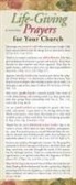 Sandra Higley - Life-Giving Prayers for Your Church 50-Pack
