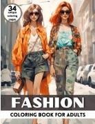 Penelope Moore - Fashion Coloring Book for Adults