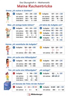 Hendrik Simon, Nina Simon, tiff. any GmbH, tiff.any GmbH, Mario Kuchinke-Hofer, Karl-Heinz Keller... - Das Übungsheft Mathematik 4 - Überarbeitete Neuauflage - Poster Meine Rechentricks