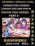 Yixin Deng - Extremely Difficult Chinese Characters & Pinyin Matching (Part 4)