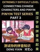 Yixin Deng - Extremely Difficult Chinese Characters & Pinyin Matching (Part 3)