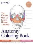 Stephanie McCann, Eric Wise - Anatomy Coloring Book with 450+ Realistic Medical Illustrations with Quizzes for Each