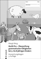 Margit Berg - MuSE-Pro - Überprüfung grammatischer Fähigkeiten bei 5- bis 8-jährigen Kindern