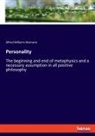 Alfred Williams Momerie - Personality