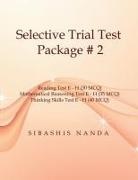 Sibashis Nanda - Selective Trial Test Package # 2
