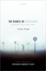 Crispin Wright, Crispin (Global Distinguished Professor of Wright - Riddle of Vagueness