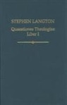 Riccardo (Associate Professor of History o Quinto, Magdalena Bieniak, Bieniak Magdalena, Riccardo Quinto - Stephen Langton, Quaestiones Theologiae