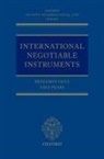 Benjamin Geva, Benjamin (Professor of Law Geva, Geva Benjamin, Sagi Peari - International Negotiable Instruments