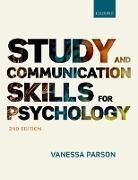 Vanessa Parson, Vanessa (Senior Lecturer Parson, Parson Vanessa - Study and Communication Skills for Psychology