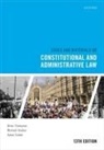 Michael Gordon, Gordon Michael, Brian Thompson, Brian (Honorary Senior Research Fellow Thompson, Thompson Brian, Adam Tucker - Cases and Materials on Constitutional and Administrative Law
