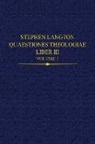 Magdalena (Assistant Professor of Philoso Bieniak, Magdalena Bieniak, Bieniak Magdalena, Wojciech Wciórka - Stephen Langton, Quaestiones Theologiae