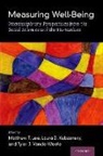 Matthew T. (Director of Empirical Research Lee, Laura D. Kubzansky, Matthew T. Lee, Lee Matthew T., Tyler J. VanderWeele - Measuring Well-Being