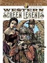 Tim Foley - Creative Haven Western Screen Legends Coloring Book