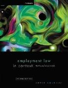 David Cabrelli, David (Professor of Labour Law Cabrelli, Cabrelli David - Employment Law in Context