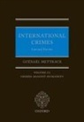 Guénaël Mettraux, Guenael (Judge Mettraux - International Crimes: Law and Practice