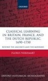 Floris Verhaart, Floris (Postdoctoral Research Fellow in Verhaart - CLASSICAL LEARNING IN BRITAIN FRA