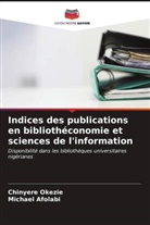 Michael Afolabi, Chinyere Okezie - Indices des publications en bibliothéconomie et sciences de l'information