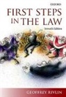 Geoffrey Rivlin, Geoffrey (Former Senior Resident Judge Rivlin, Rivlin Geoffrey - First Steps in the Law