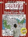 Diana Zourelias - Build a Giant Poster Coloring Book--United States Map