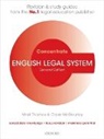 Claire Mcgourlay, Claire (Professor of Law McGourlay, McGourlay Claire, Mark Thomas, Mark (Senior Lecturer Thomas - English Legal System Concentrate