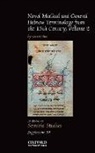 Gerrit Bos - Novel Medical and General Hebrew Terminology From the 13th Century: