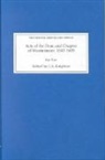 C S Knighton, C.S. Knighton - Acts of the Dean and Chapter of Westminster, 1543-1609