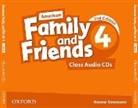 Jenny Quintana, Naomi Simmons, Naomi Thompson Simmons, Tamzin Thompson - American Family and Friends: Level Four: Class Audio Cds (Audio book)