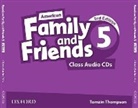 Jenny Quintana, Naomi Simmons, Naomi Thompson Simmons, Tamzin Thompson - American Family and Friends: Level Five: Class Audio Cds (Audio book)