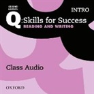 Q: Skills for Success: Intro Level: Reading & Writing Class Audio CD (Audiolibro)