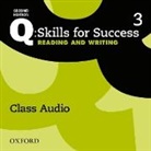 Q: Skills for Success: Level 3: Reading & Writing Class Audio CD (X3) (Audiolibro)