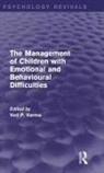 Ved Varma, Varma Ved, Ved Varma, Varma Ved - Management of Children With Emotional and Behavioural Difficulties