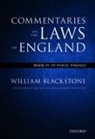 William Blackstone, Ruth Paley, Ruth (The History of Parliament Trust) Paley, Paley Ruth - Oxford Edition of Blackstone''s: Commentaries on the Laws of England