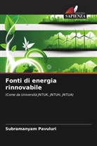 Subramanyam Pavuluri - Fonti di energia rinnovabile