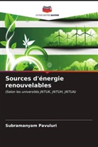 Subramanyam Pavuluri - Sources d'énergie renouvelables